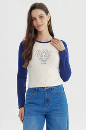 Polera Mujer Lilo & Stitch Beige