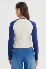 Polera Mujer Lilo & Stitch Beige