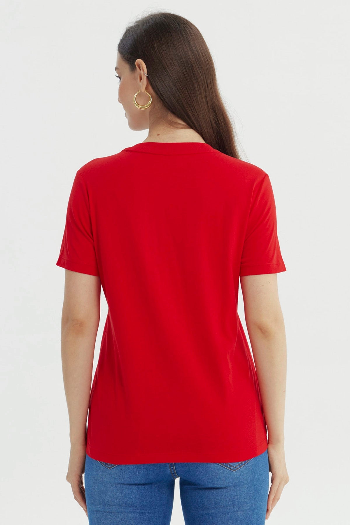 Polera Mujer BT21 Rojo