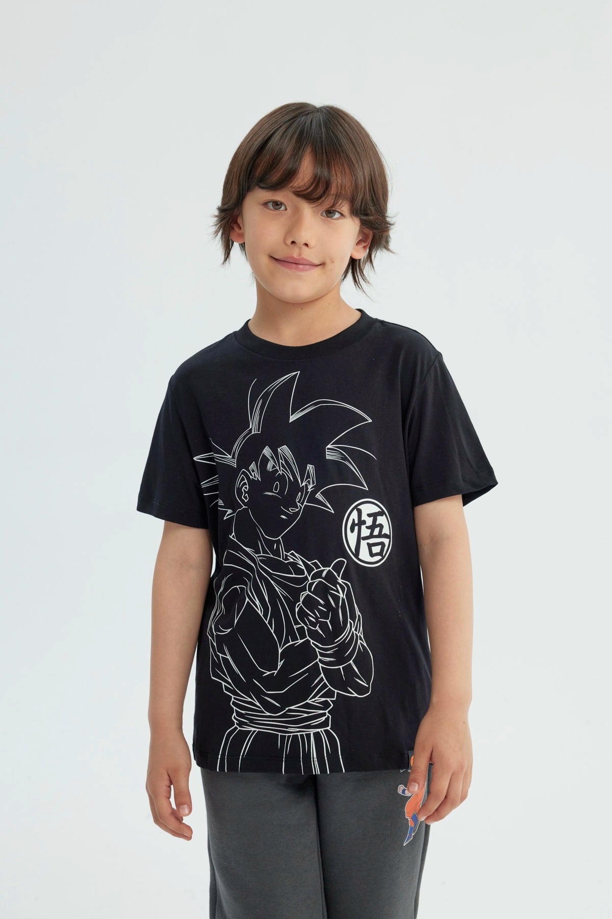 Polera Niño Dragon Ball Negro