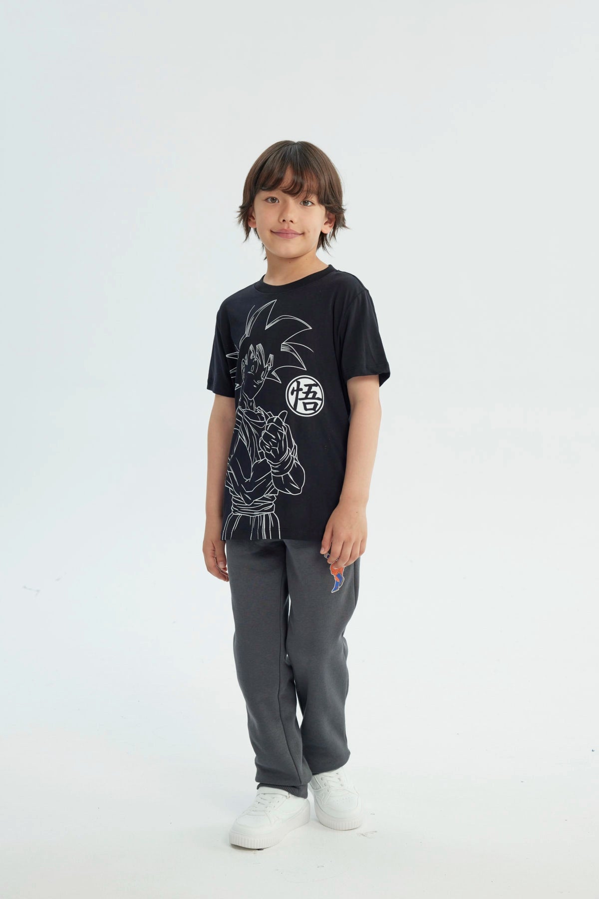 Polera Niño Dragon Ball Negro