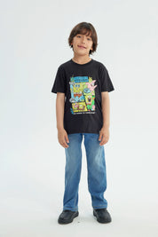 Polera Niño Bob Sponja Negro