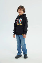 Polerón Niño Cuphead Negro