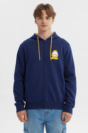 Polerón Hombre Regular Garfield Azul Marino