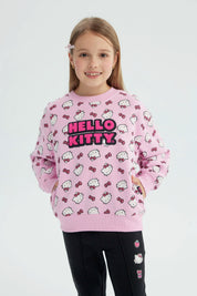 Polerón Niña Hello Kitty Rosado