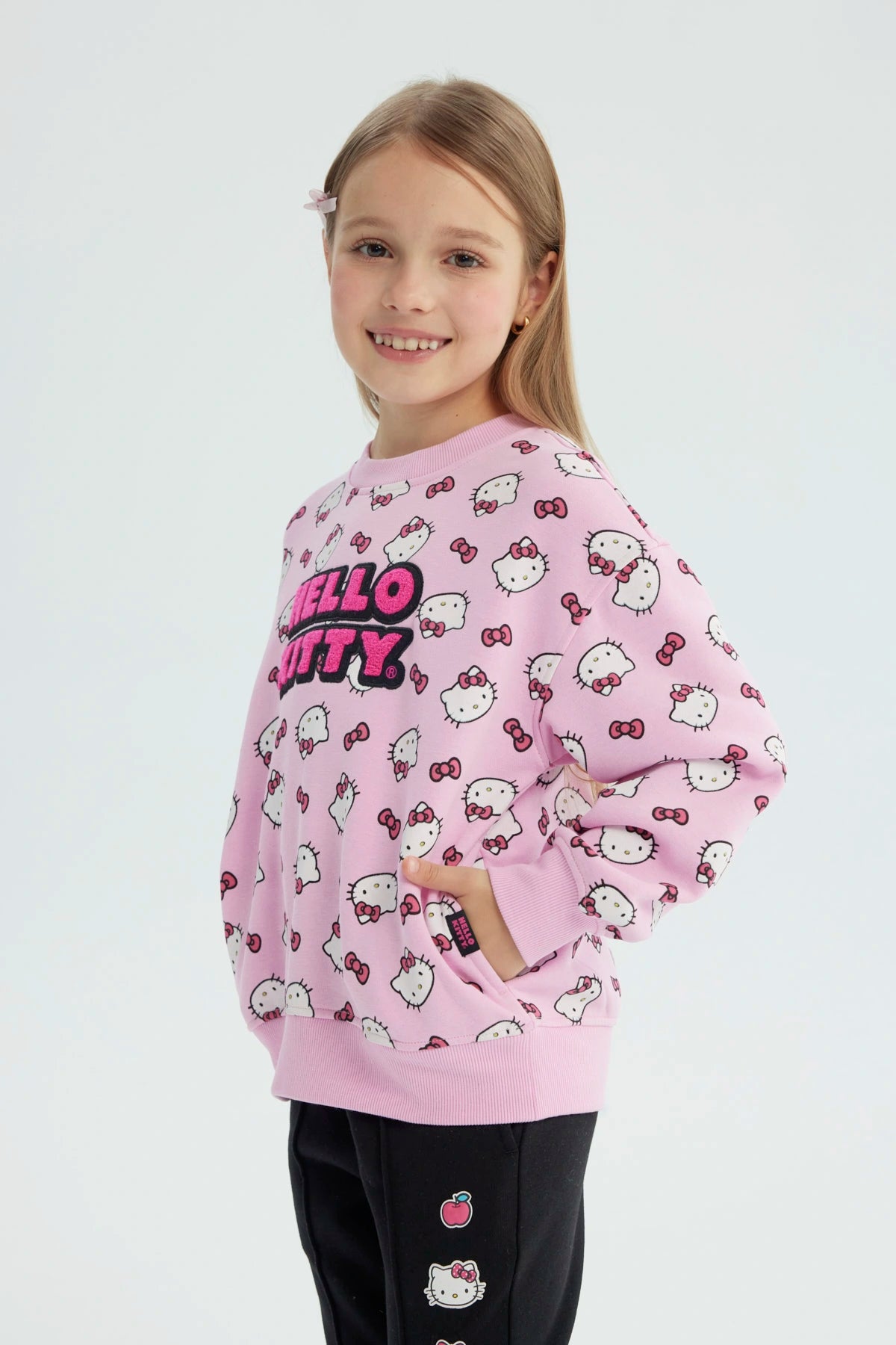 Polerón Niña Hello Kitty Rosado