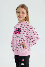 Polerón Niña Hello Kitty Rosado