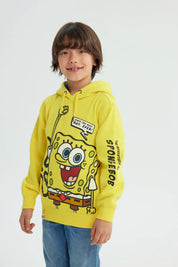 Polerón Niño Bob Esponja Amarillo