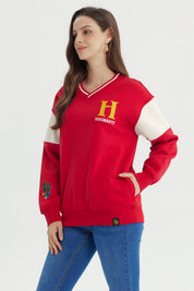 Polerón Mujer Harry Potter Rojo