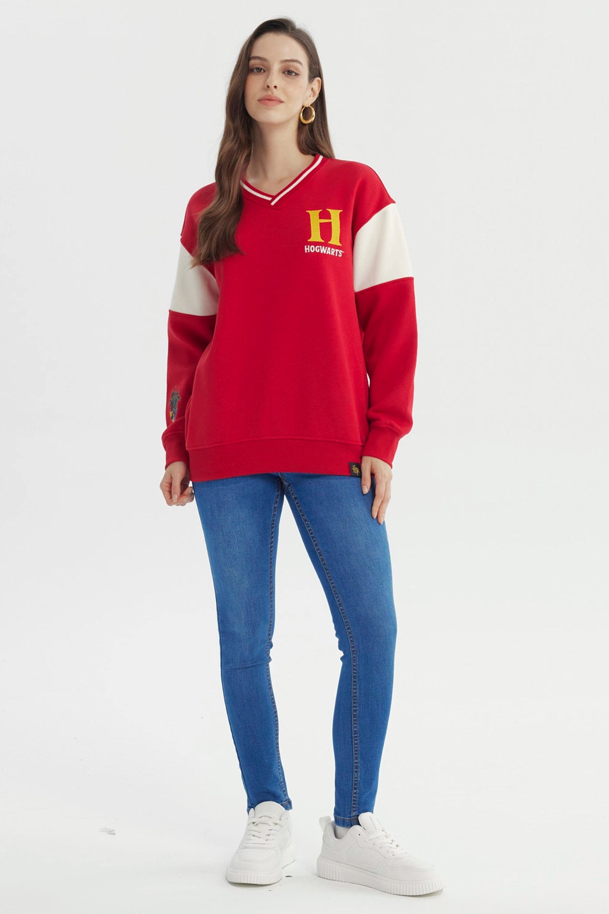 Polerón Mujer Harry Potter Rojo