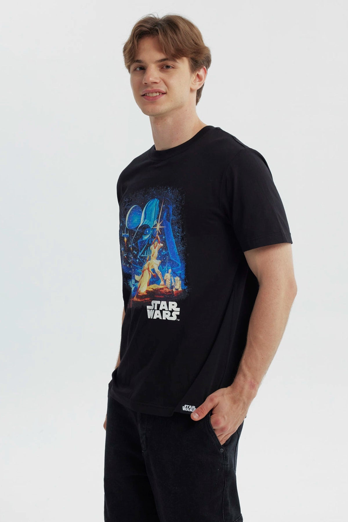 Polera Hombre Star Wars Negro