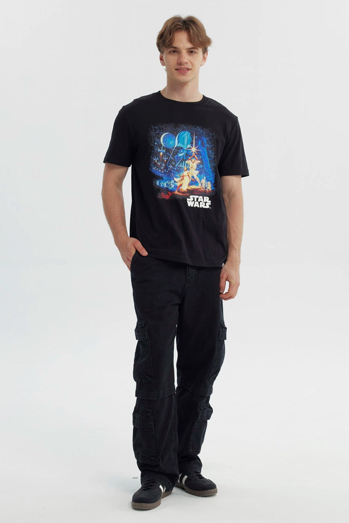 Polera Hombre Star Wars Negro