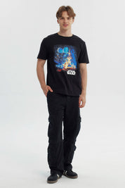 Polera Hombre Star Wars Negro