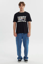 Polera Hombre One Piece Negro