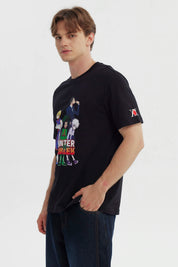 Polera Hombre Hunter X Hunter Negro
