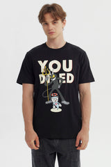 Polera Hombre Regular Negro