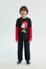 Polera Niño Sonic Negro