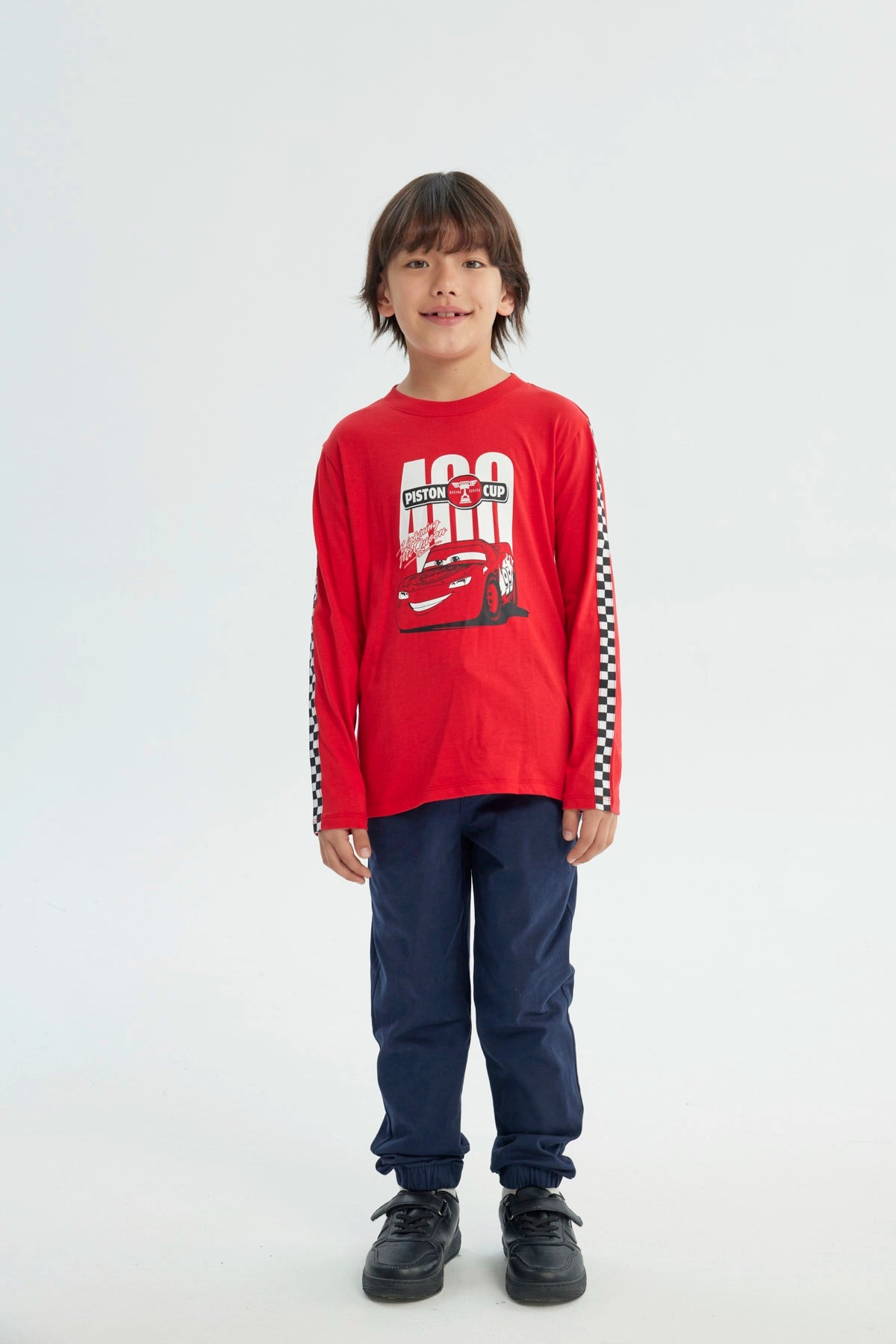 Polera Niño Cars Rojo