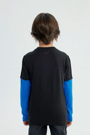 Polera Niño Licencia Negro