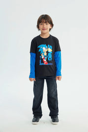 Polera Niño Licencia Negro