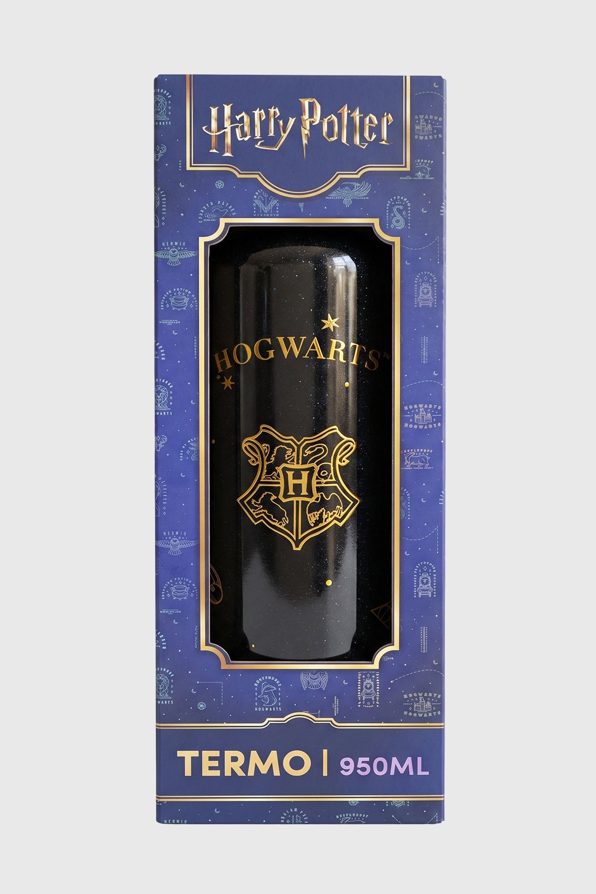 Botella Home Harry Potter Negro