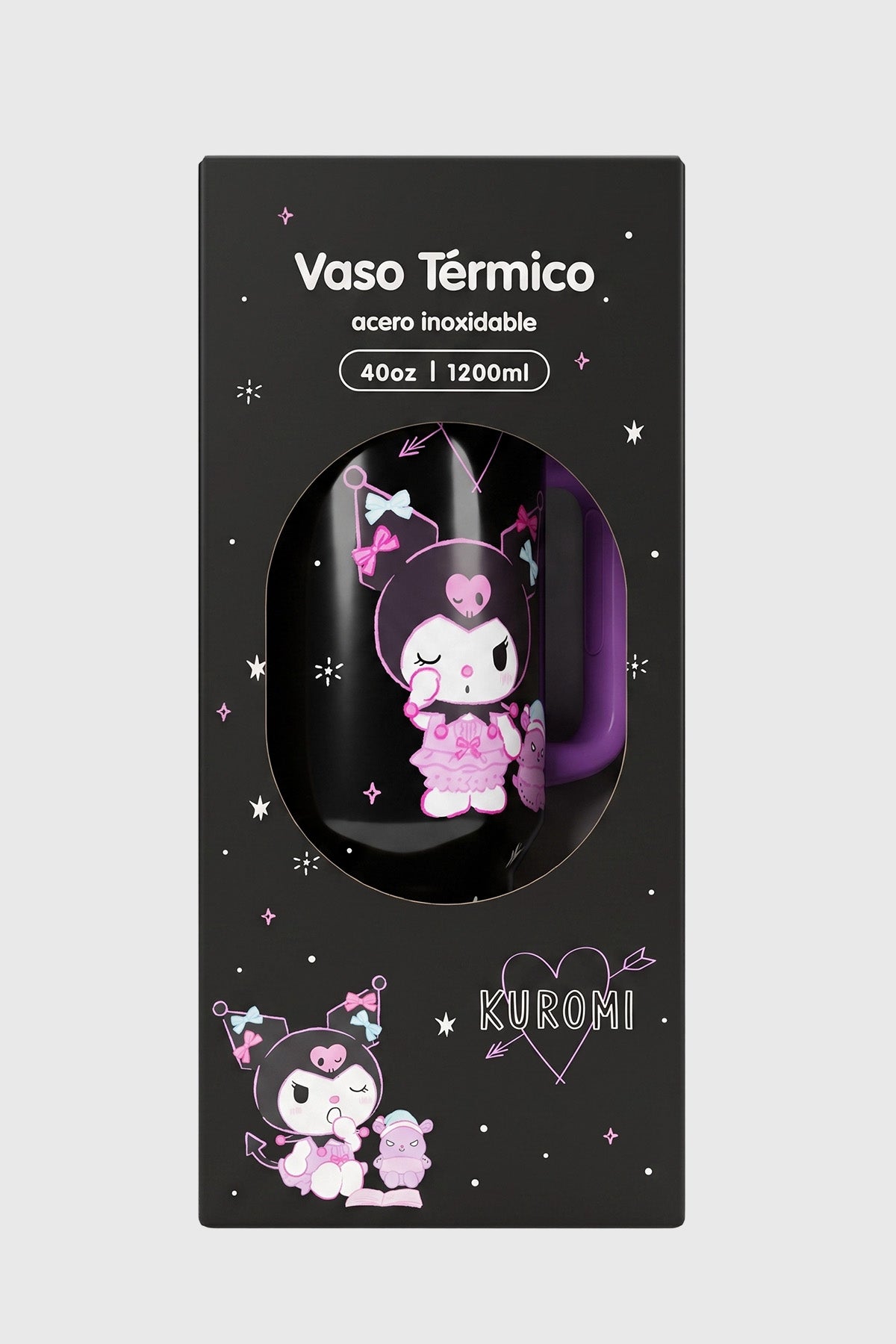 Mugs Home Kuromi Negro