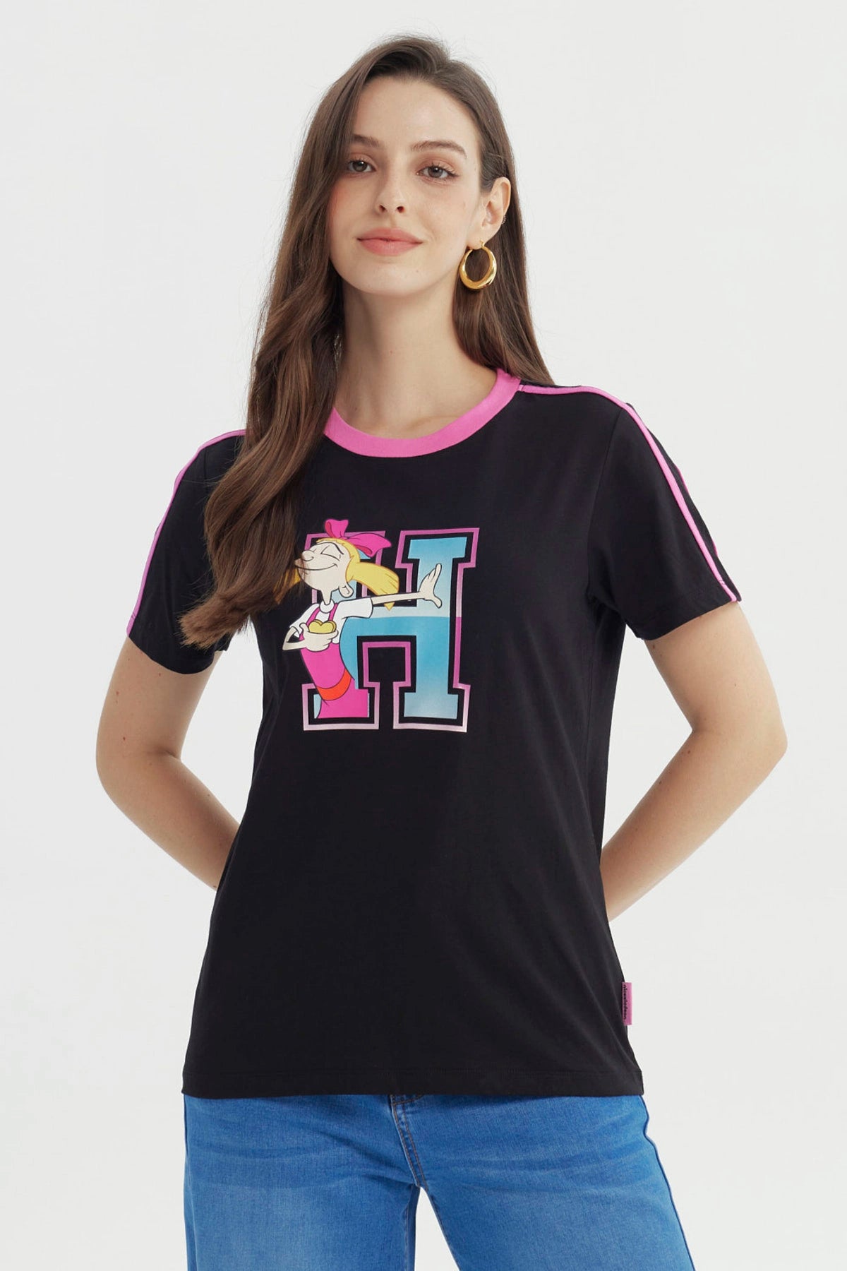 Polera Mujer Nick Negro