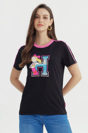 Polera Mujer Nick Negro