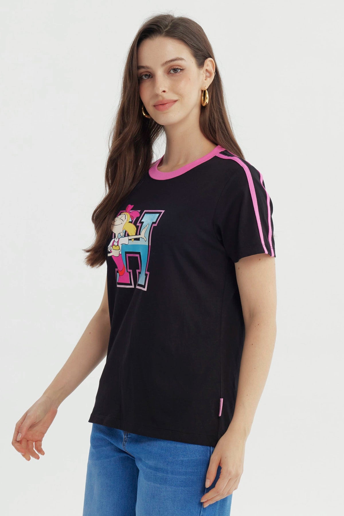 Polera Mujer Nick Negro
