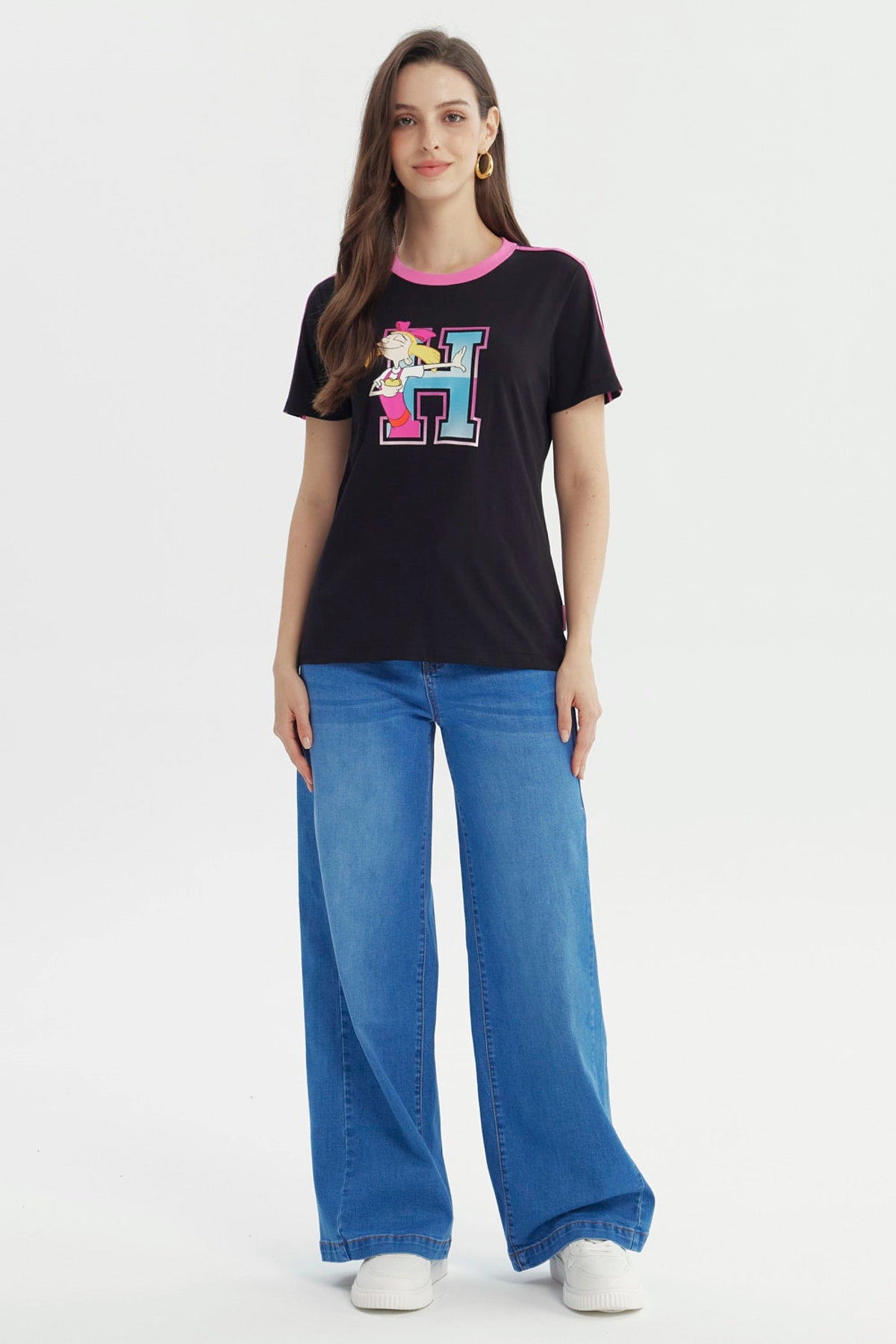 Polera Mujer Nick Negro