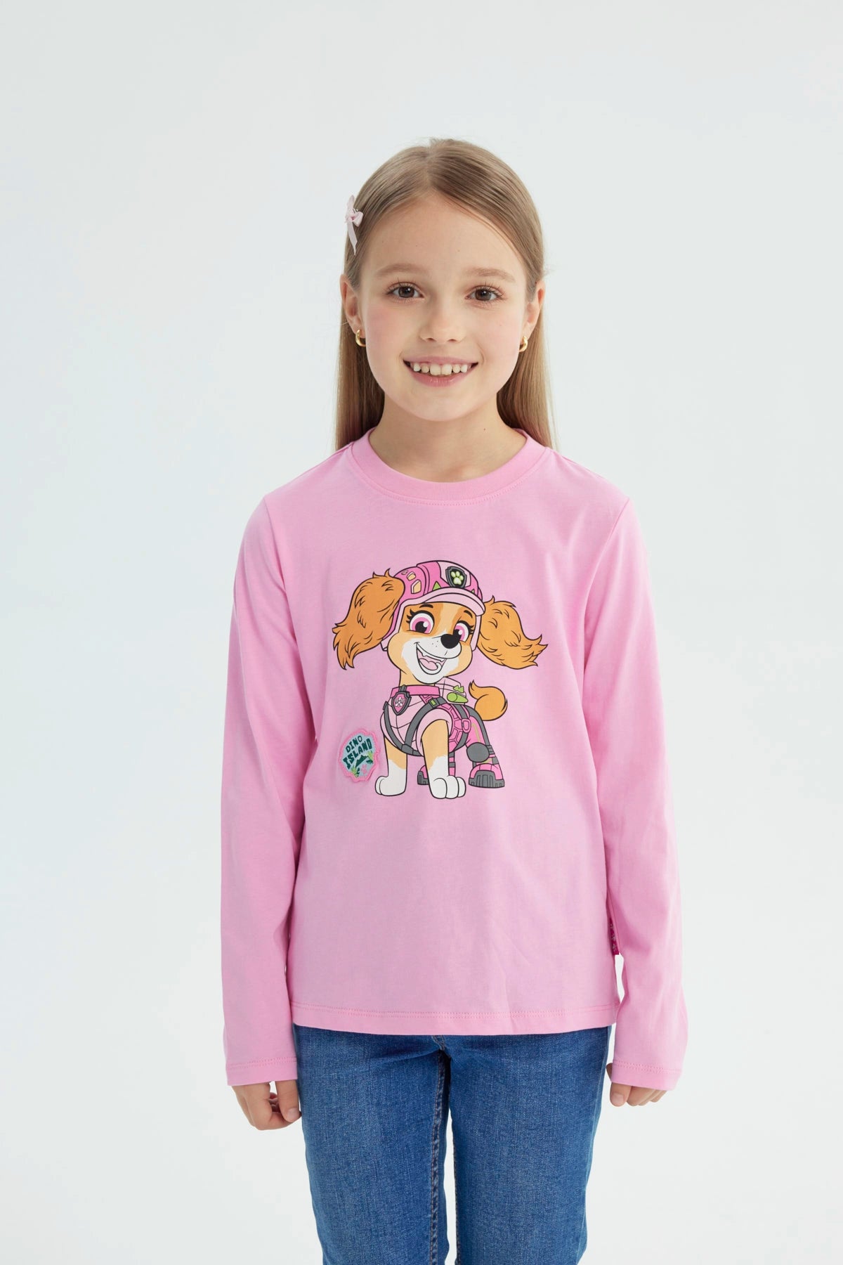Polera Niña Paw Patrol Rosado