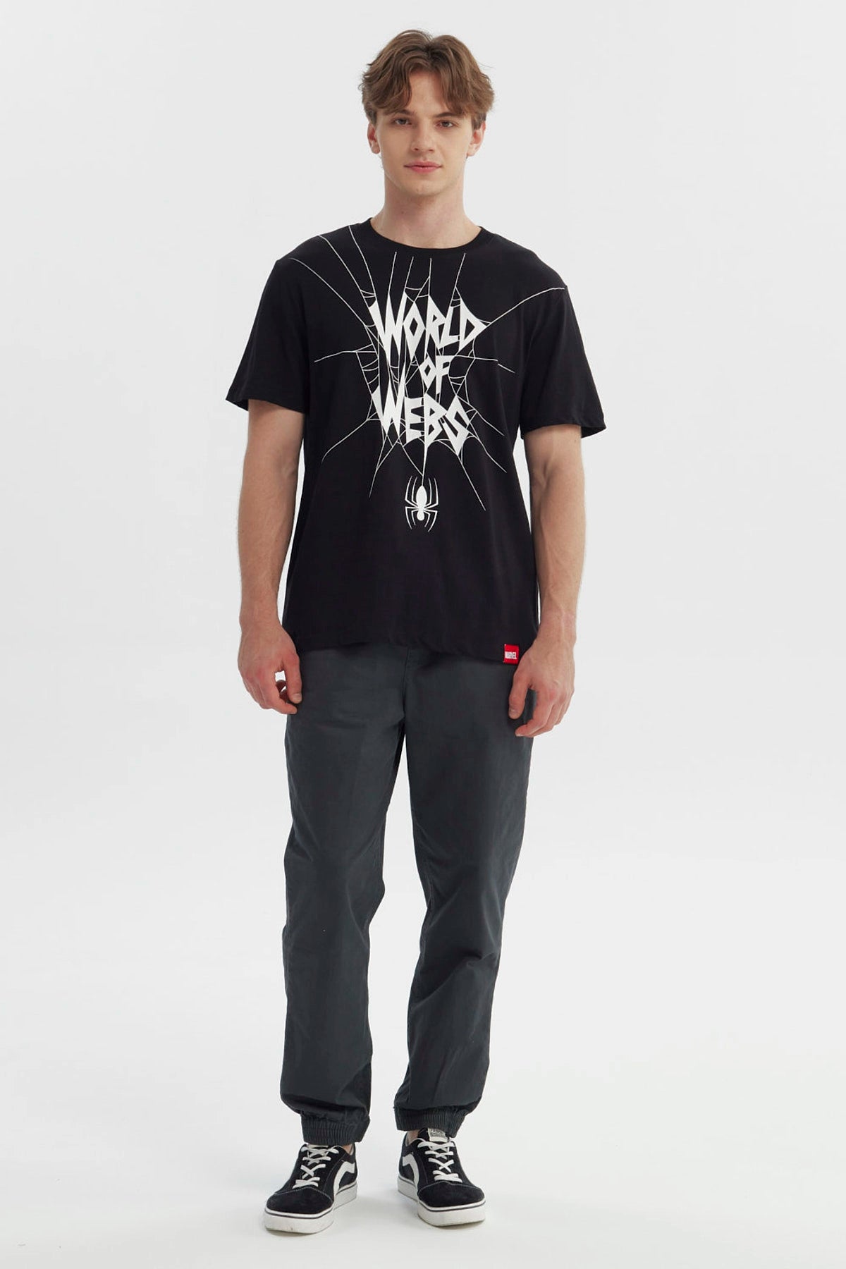Polera Hombre Regular Negro