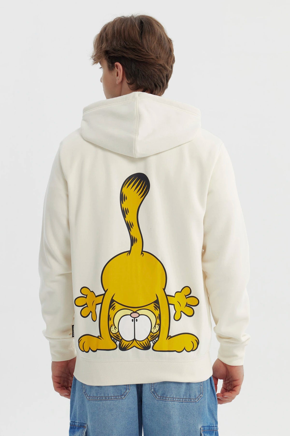 Polerón Hombre Garfield Beige