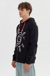 Polerón Hombre Naruto Shippuden Negro