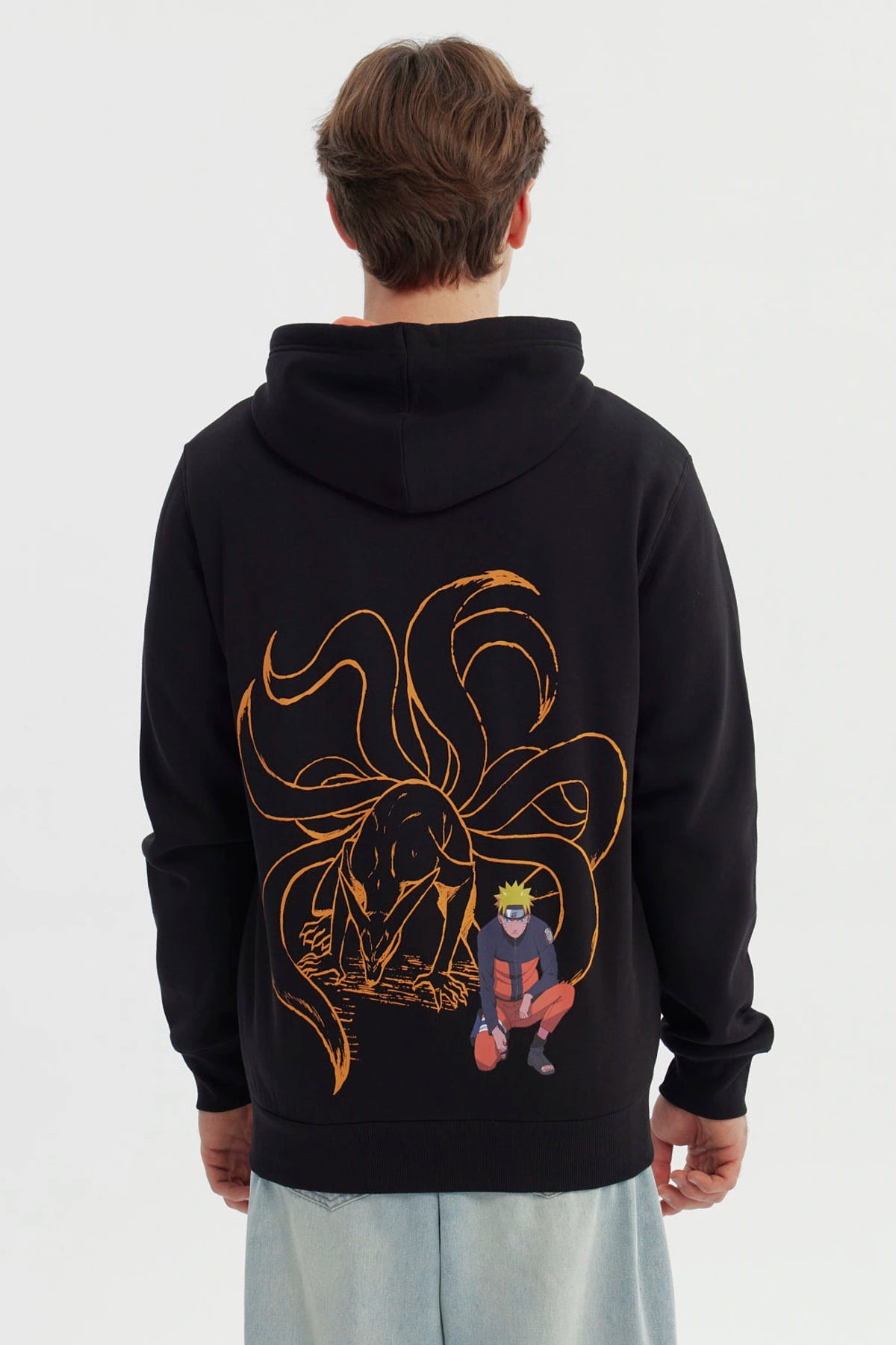 Polerón Hombre Naruto Shippuden Negro