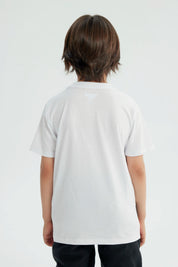 Polera Niño Regular Cars Blanco