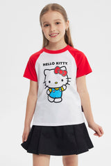 Polera Niña Hello Kitty Blanco
