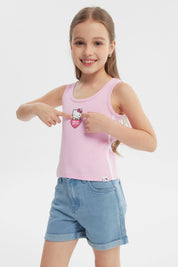 Polera Niña Hello Kitty Rosado