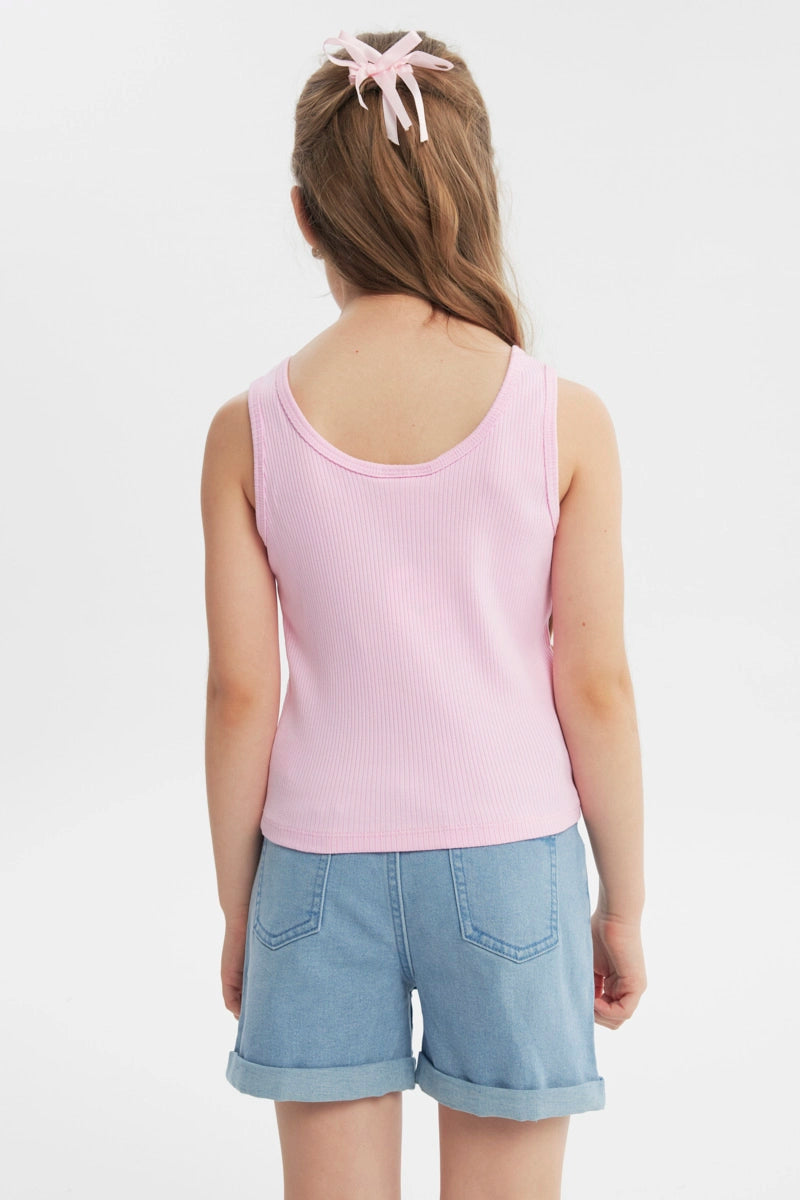 Polera Niña Hello Kitty Rosado