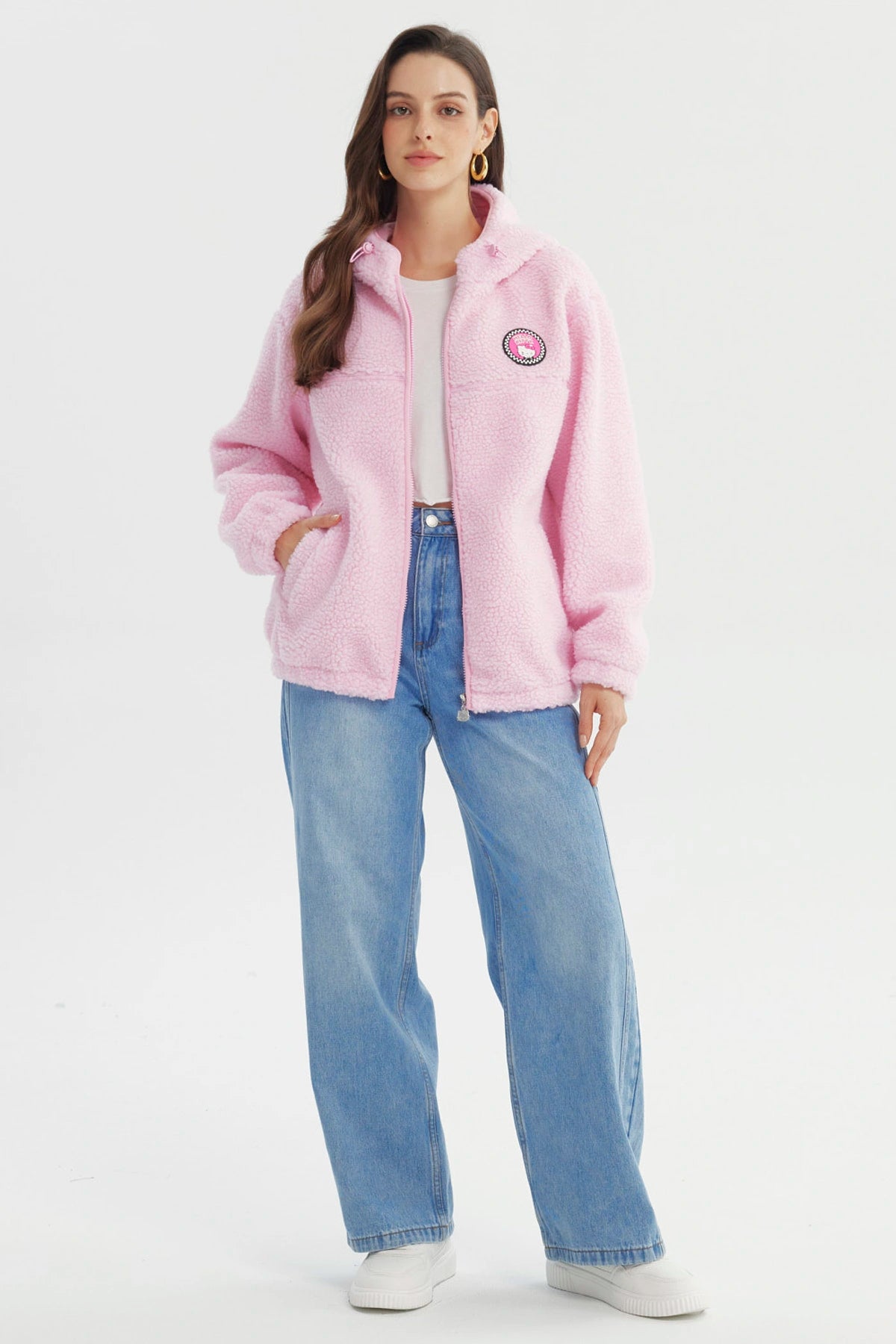 Polar Mujer Hello Kitty Rosado