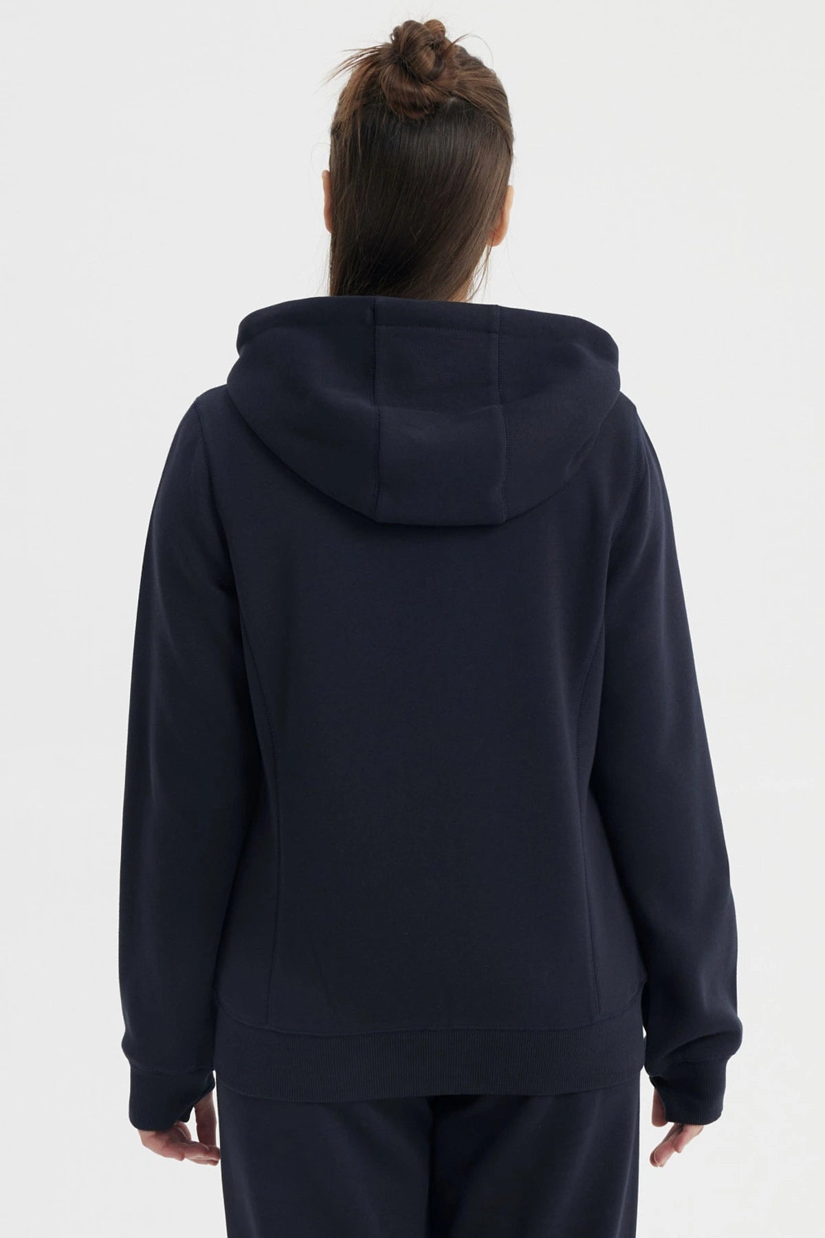 Polerón Unisex Full Zipper Azul Marino