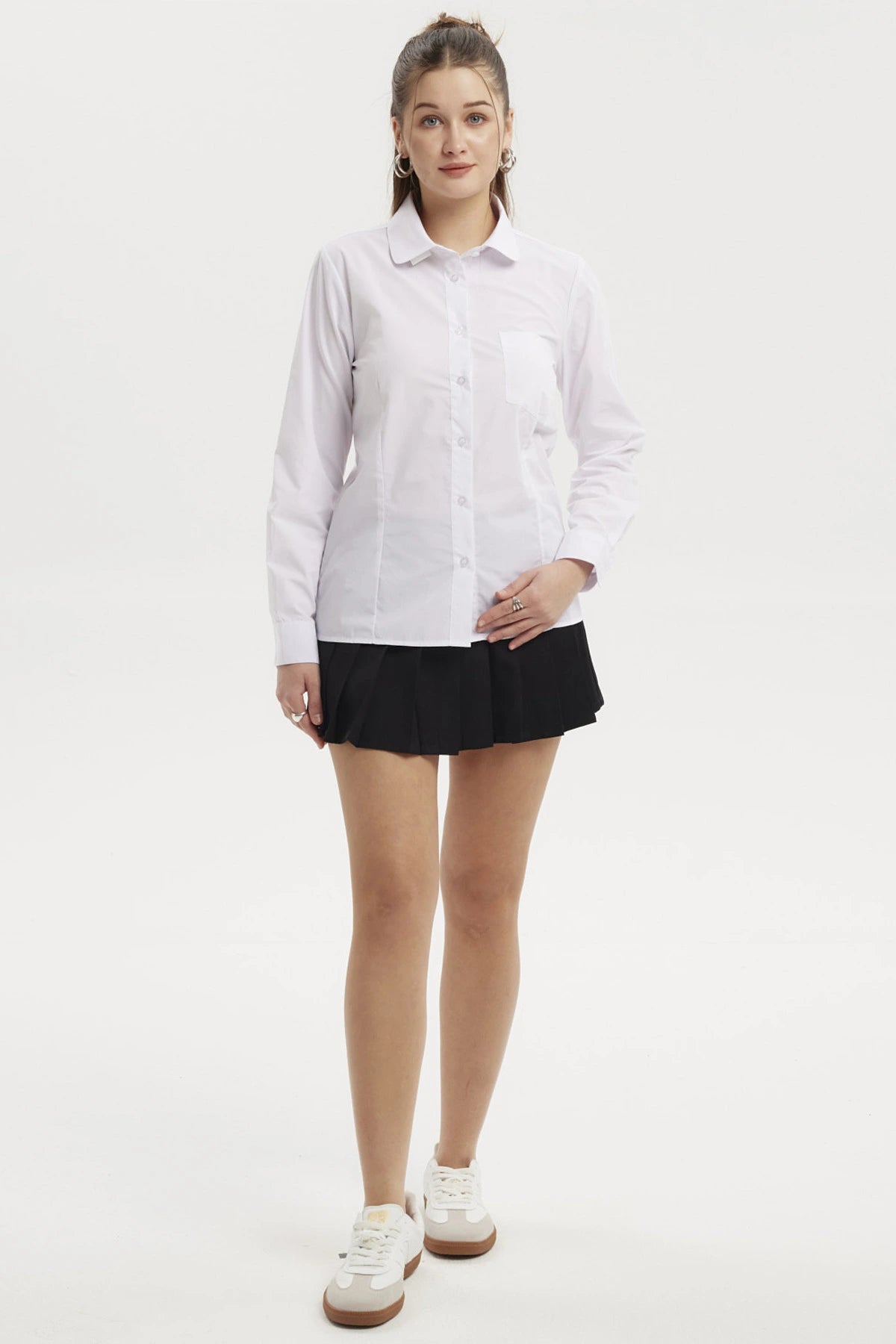 Blusa Mujer Blusa Bipack Blanco