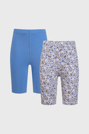 Calza Niña Biker Toddler Gris