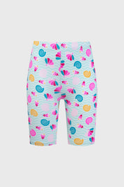 Calza Niña Biker Toddler Verde Claro