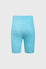 Calza Niña Biker Teens Celeste