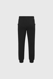 Pantalones buzo niña bipack negro y celeste diseño liso con bolsillos laterales y pretina ajustable ideal para jugar