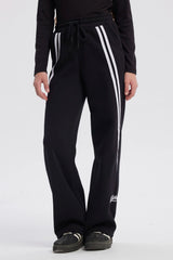 Pantalón Buzo Niña Wide Leg Teen Negro