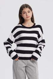 Sweater Niña Slim Negro