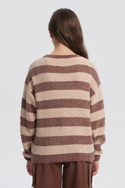 Sweater Niña Slim Café