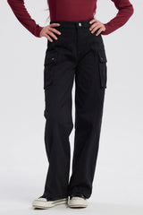 Pantalón Niña Wide Leg Negro